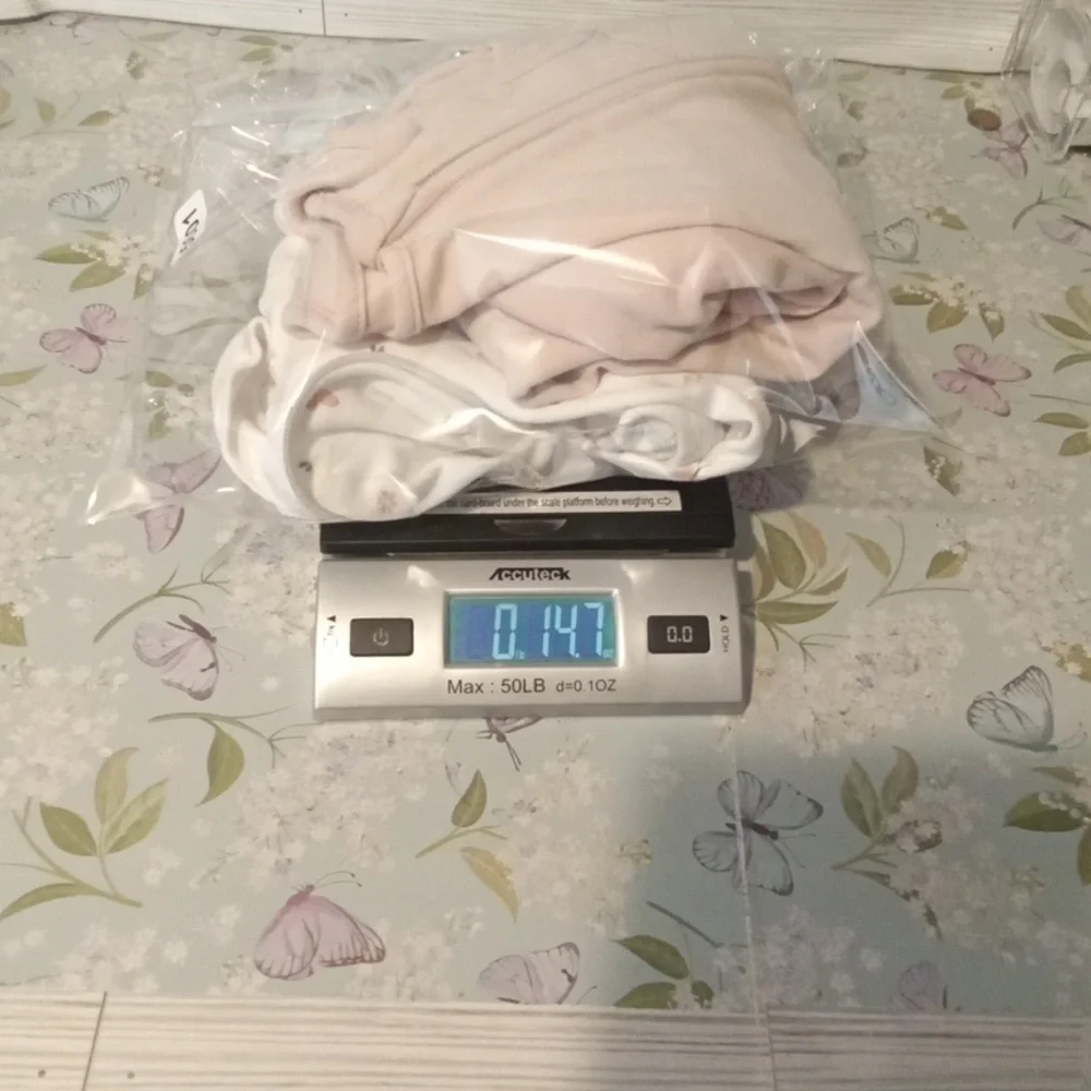 Baby Sleep Sack Duo - Soft Blush & Printed Ivory Organic Cotton Size Medium